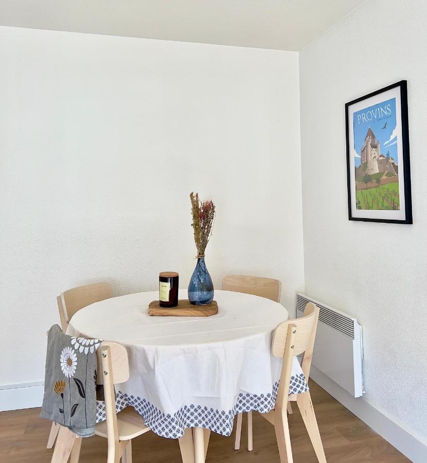 La Voulzie Appartement - Proche Centre Avec Parking Prive Provins Eksteriør bilde
