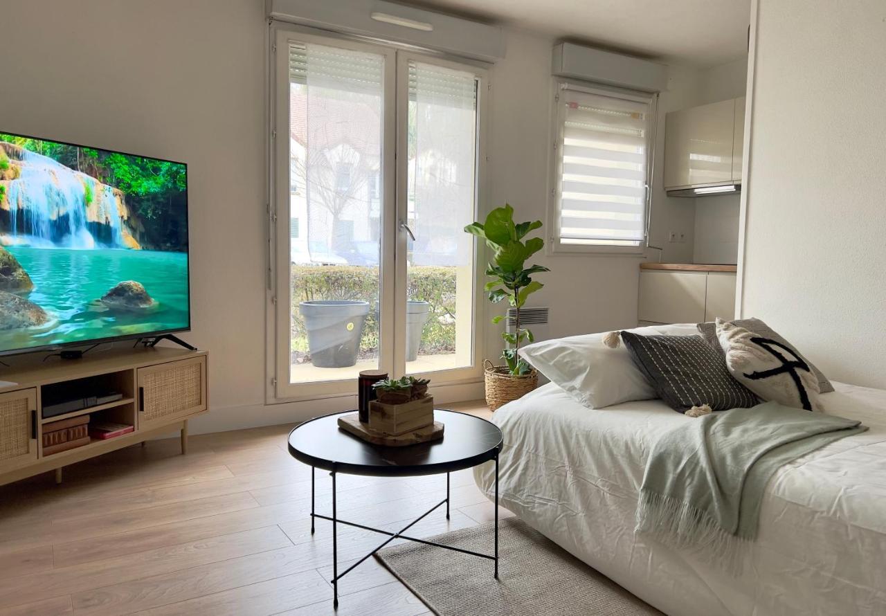 La Voulzie Appartement - Proche Centre Avec Parking Prive Provins Eksteriør bilde